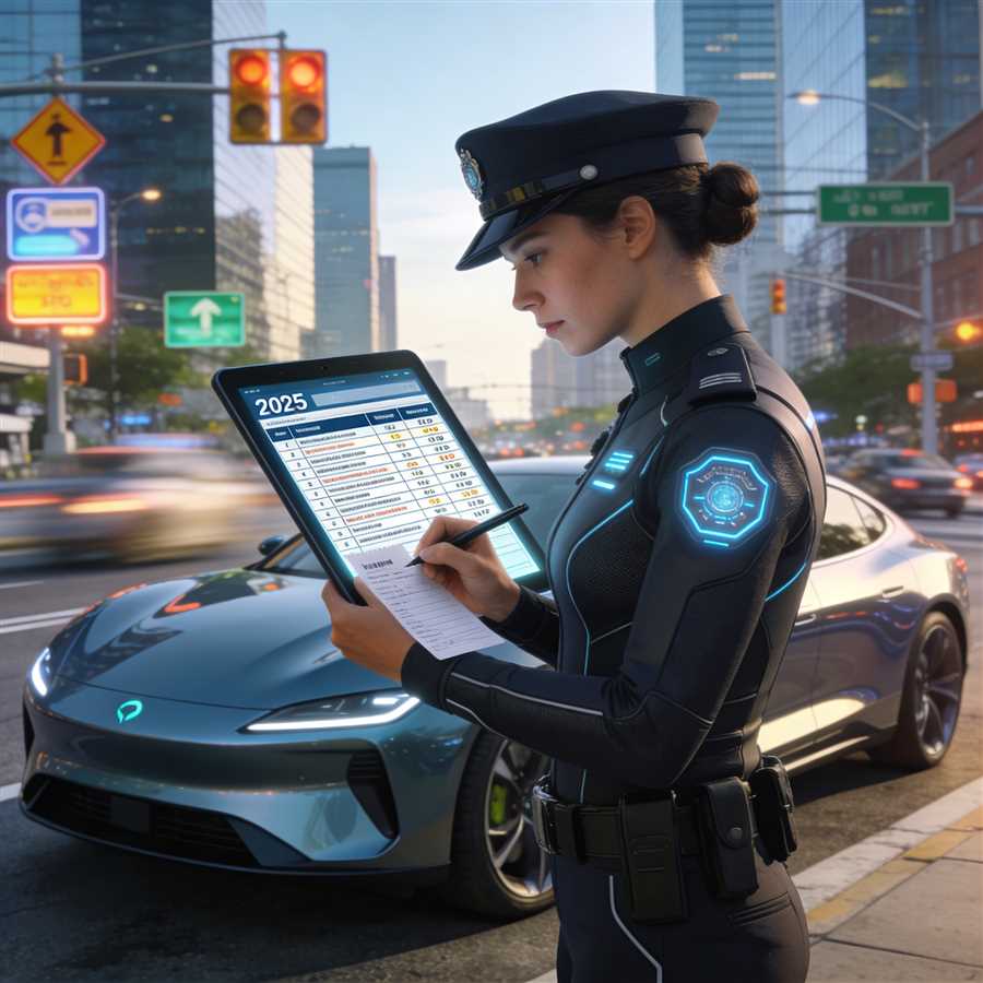 Автомобильные штрафы 2025 - полная таблица нарушений Автомобильные штрафы 2025: полная таблица нарушений