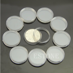 23 мм пластиковые капсулы для монет