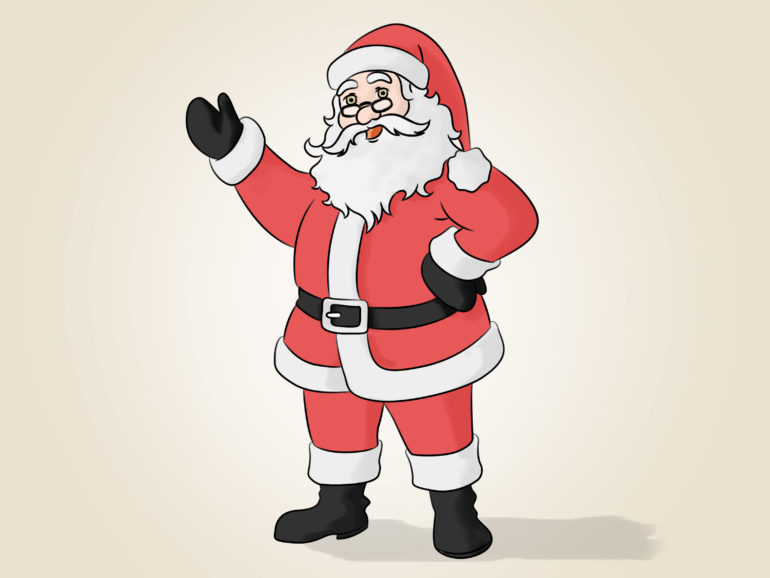 Загадки про Санта-Клауса (4 штуки)