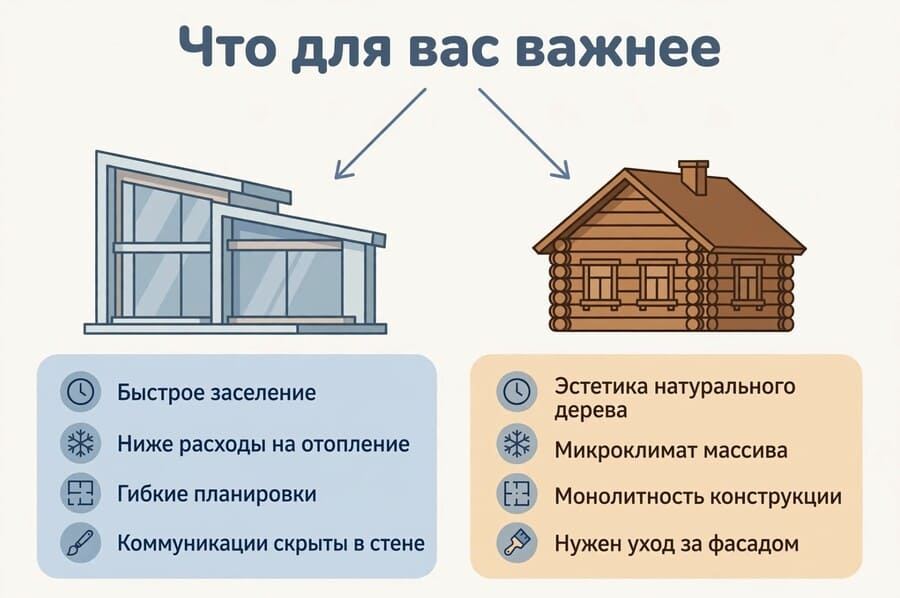 Выбор типа дома